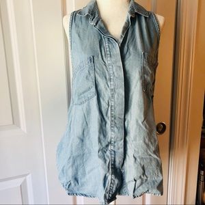 Antropologie Cloth & Stone Chambray